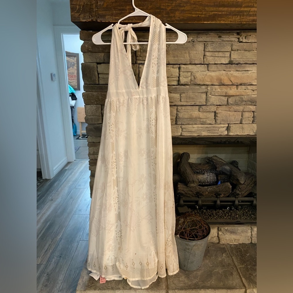 NWOT backless‎ wedding - beach - vintage - photo shoot - summer dress